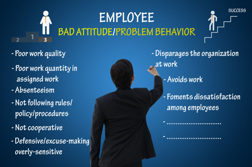 10 bad attitude examples that harm work and relationships