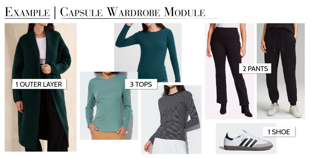 10 essential examples for an effective capsule wardrobe