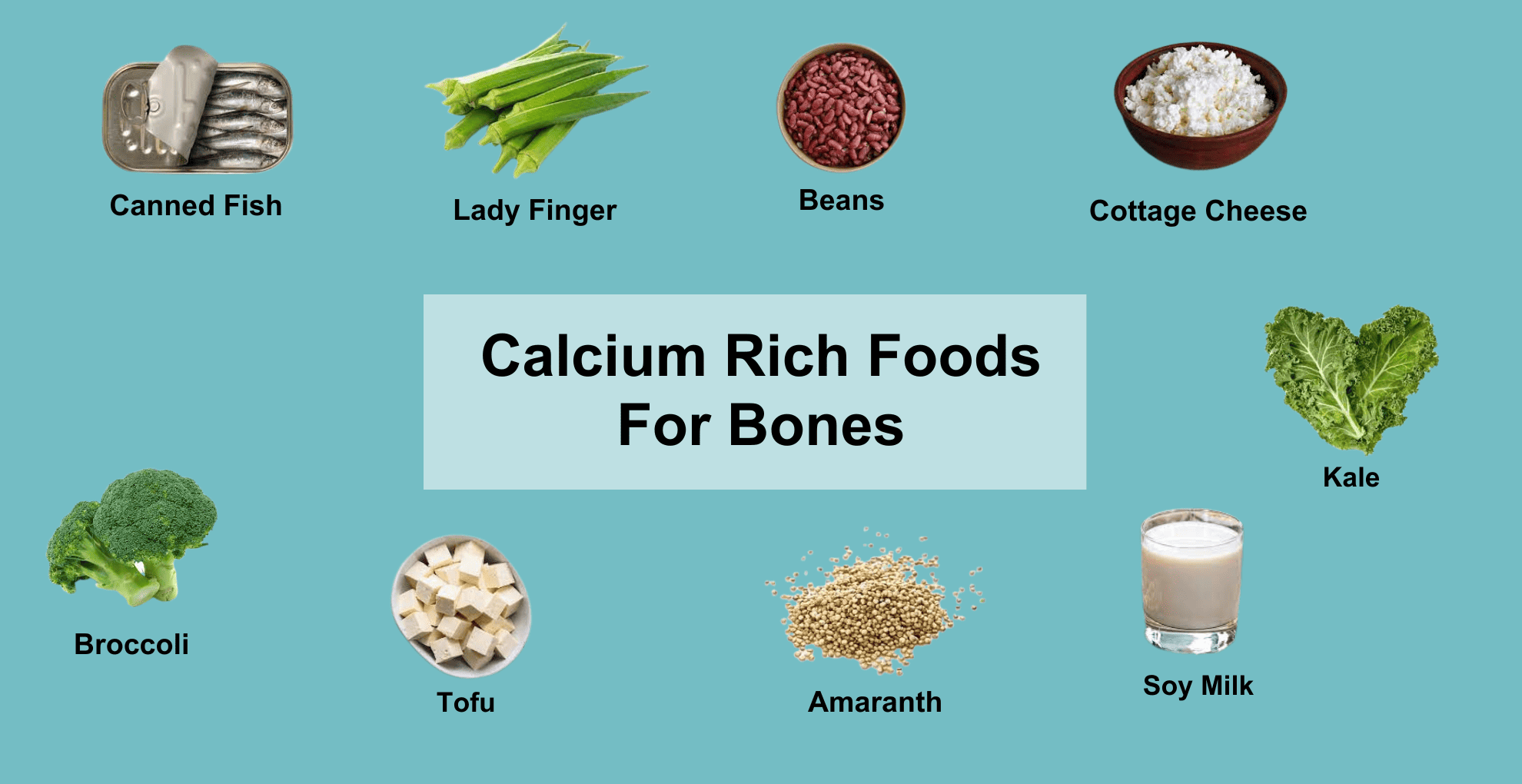 10 foods high in calcium for stronger bones