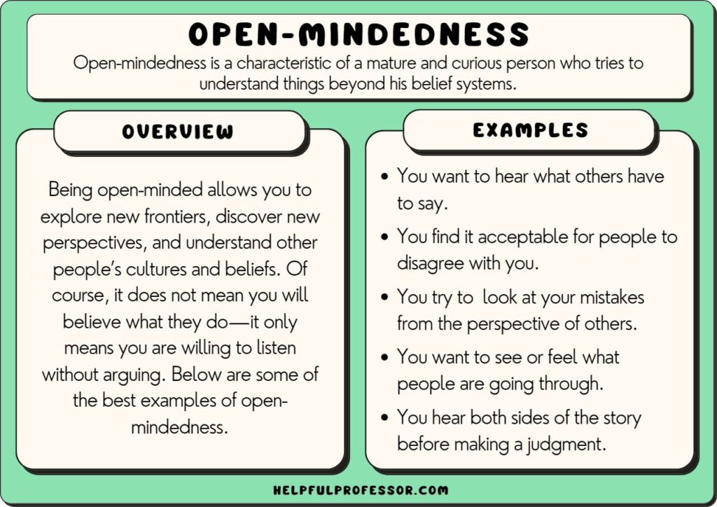 10 powerful examples of having an open mind in daily life