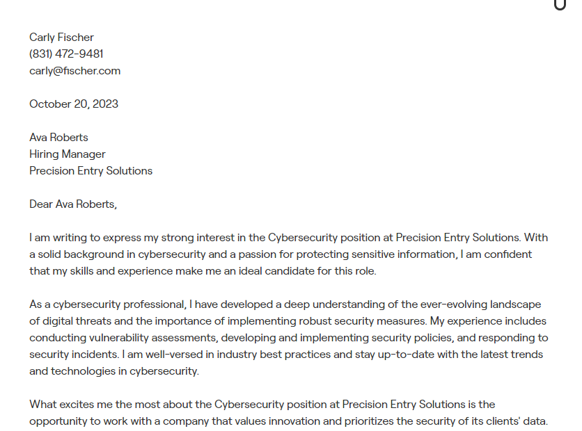 10 powerful executive cover letter examples to inspire you