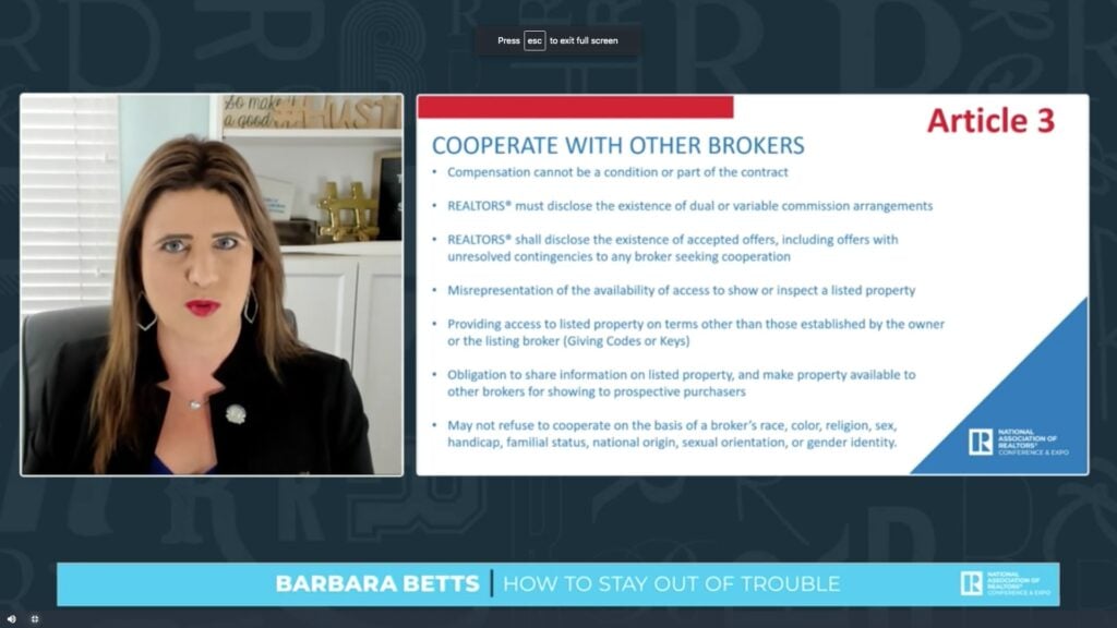22 common agent practices violating realtor code of ethics