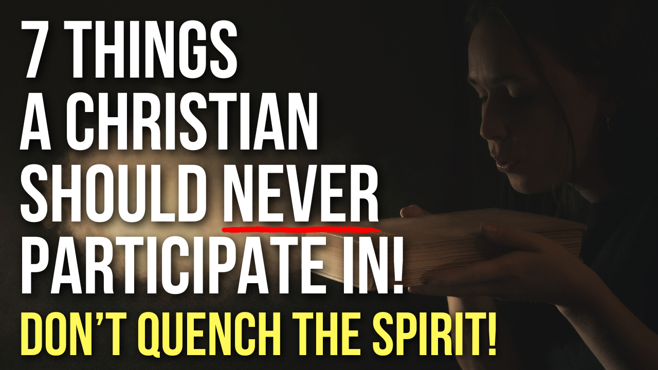 5 ways we quench the holy spirit and how to avoid them