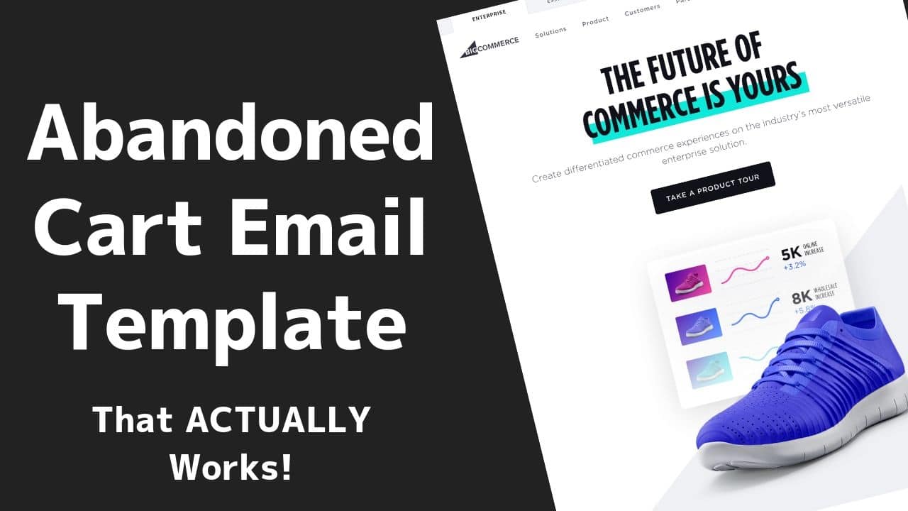 abandoned cart email examples to boost sales