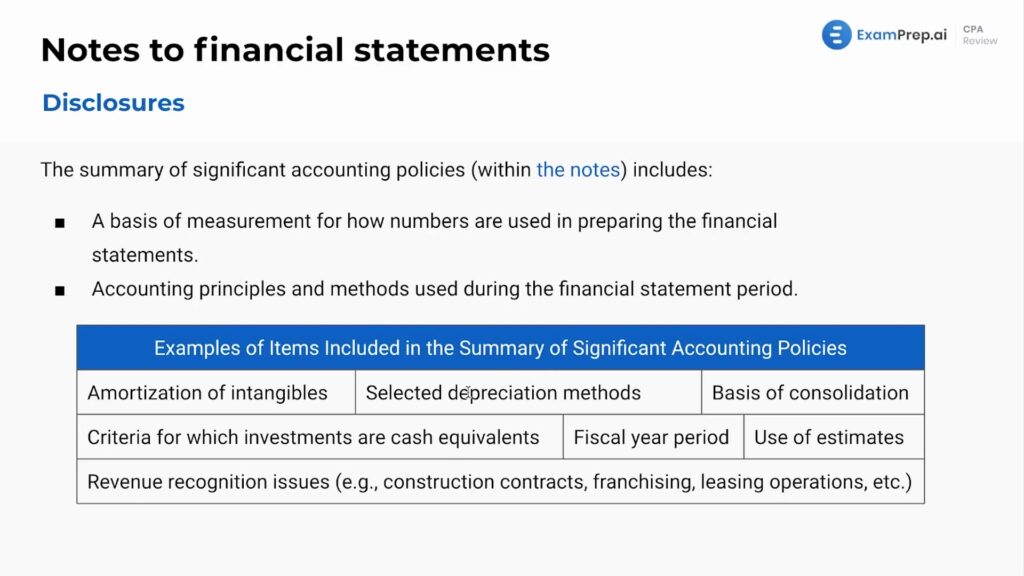 accounting policies examples for better financial reporting