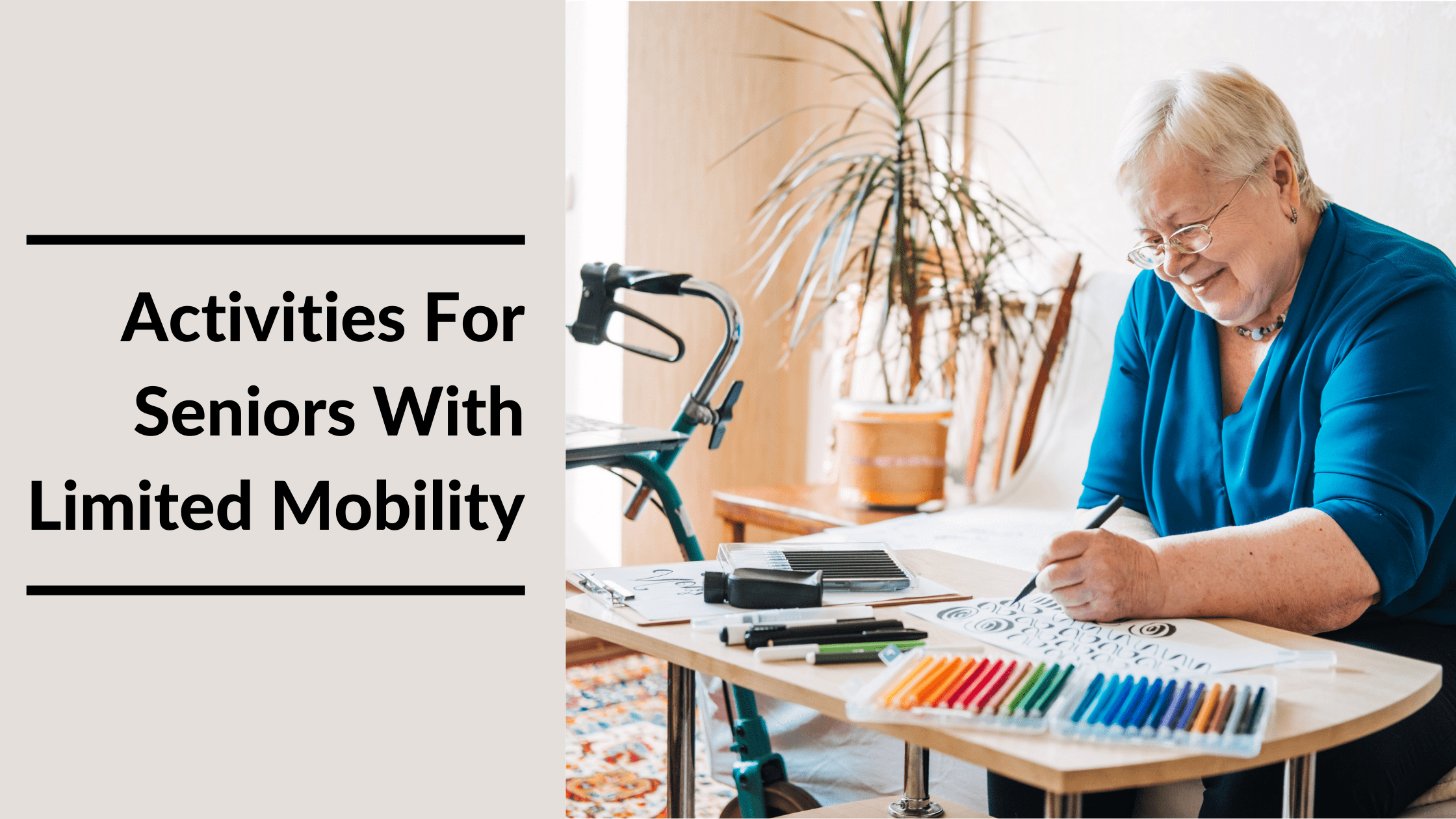 activities for seniors with limited mobility