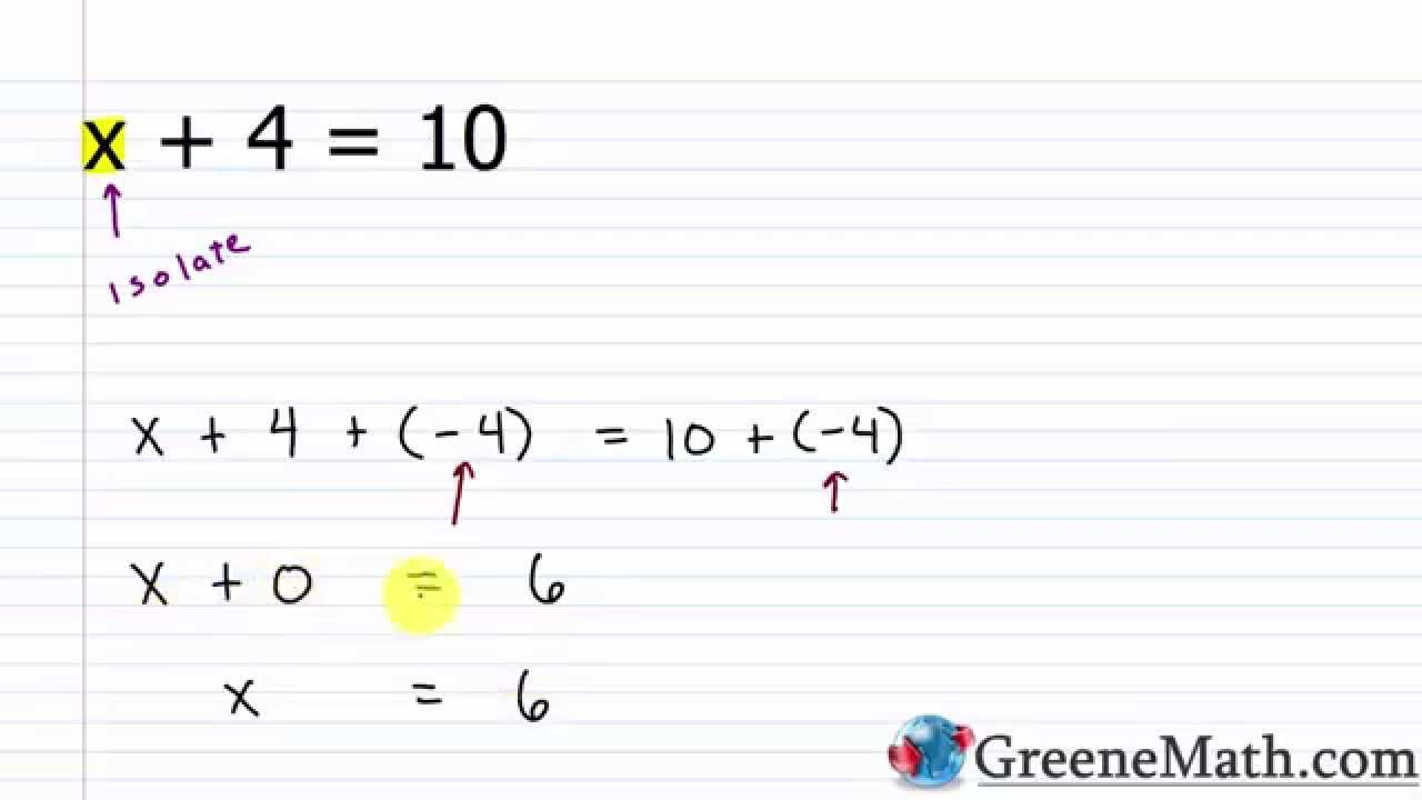 addition property of equality through examples