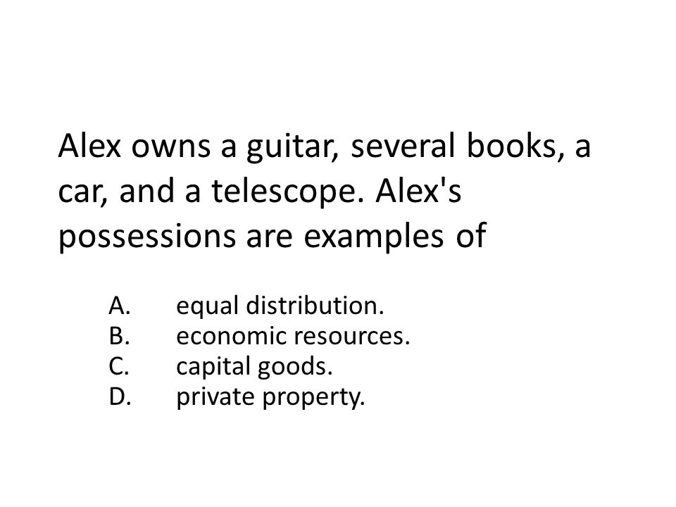 alexs possessions guitar books and telescope