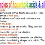 alkali examples and their everyday uses