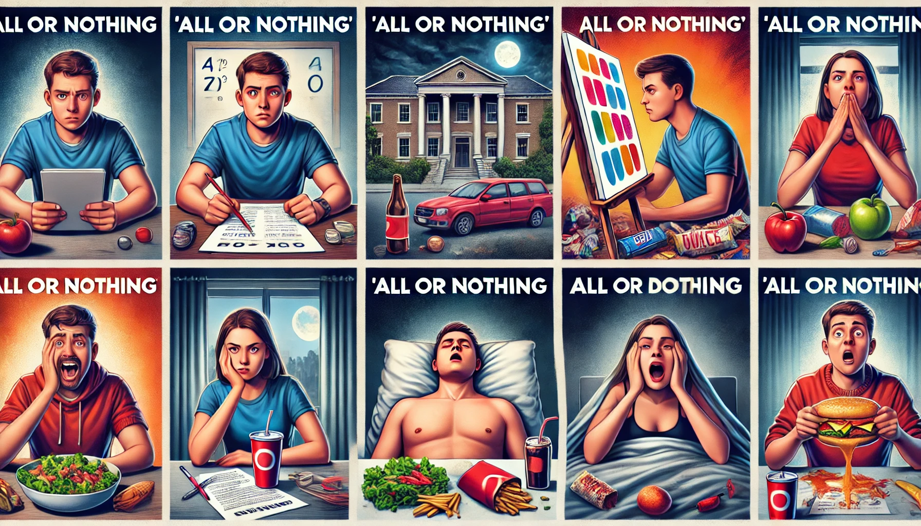 all or nothing thinking real life examples