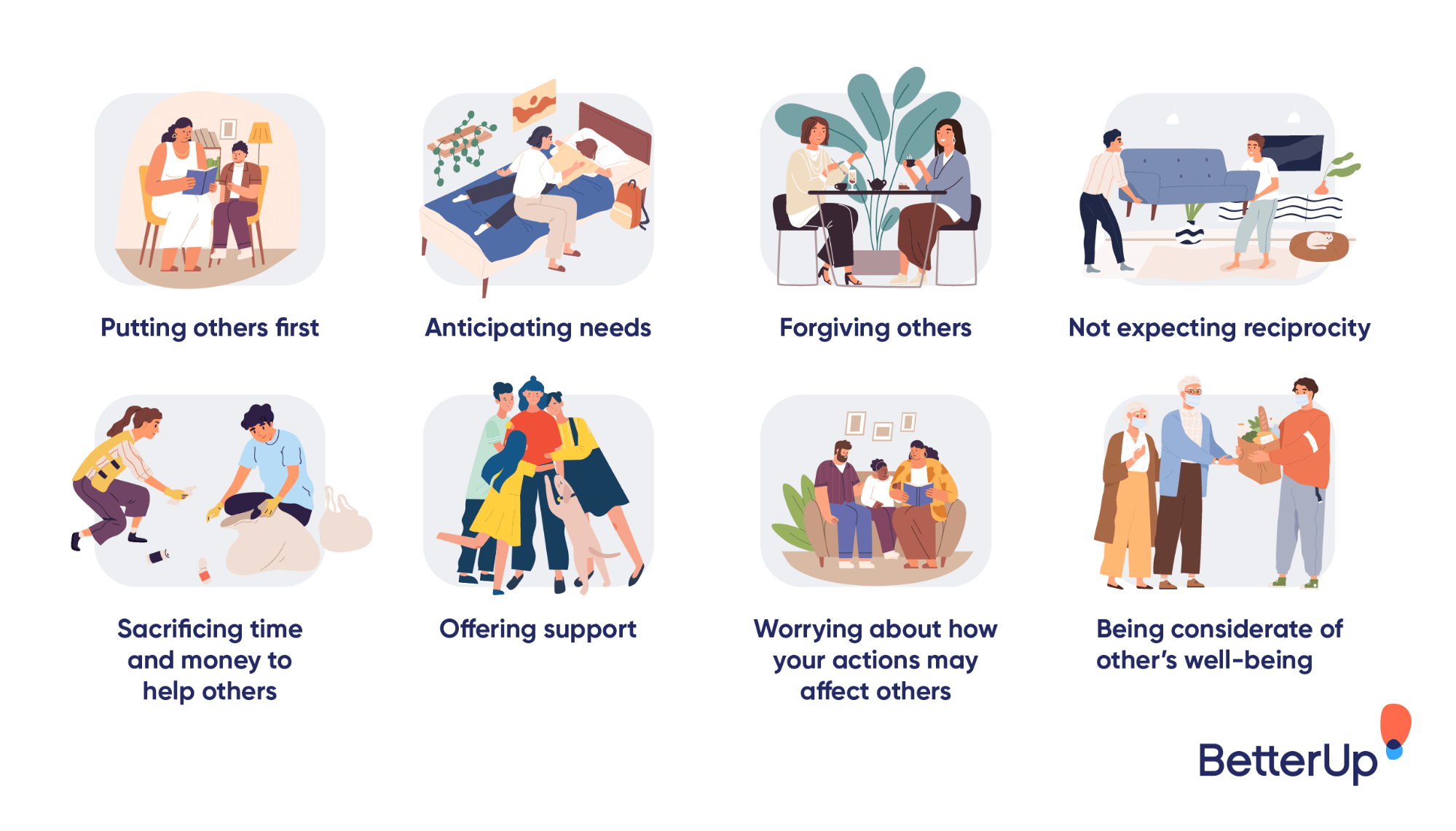 altruism examples that make a difference