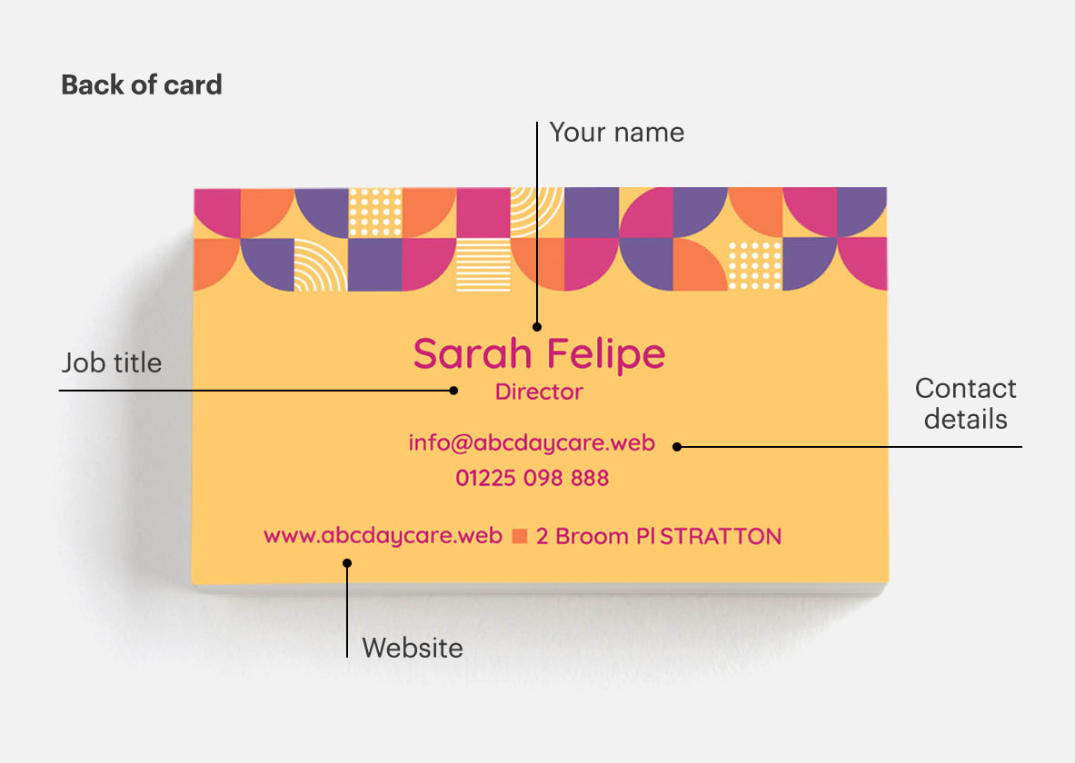 back of business card ideas to boost your brand