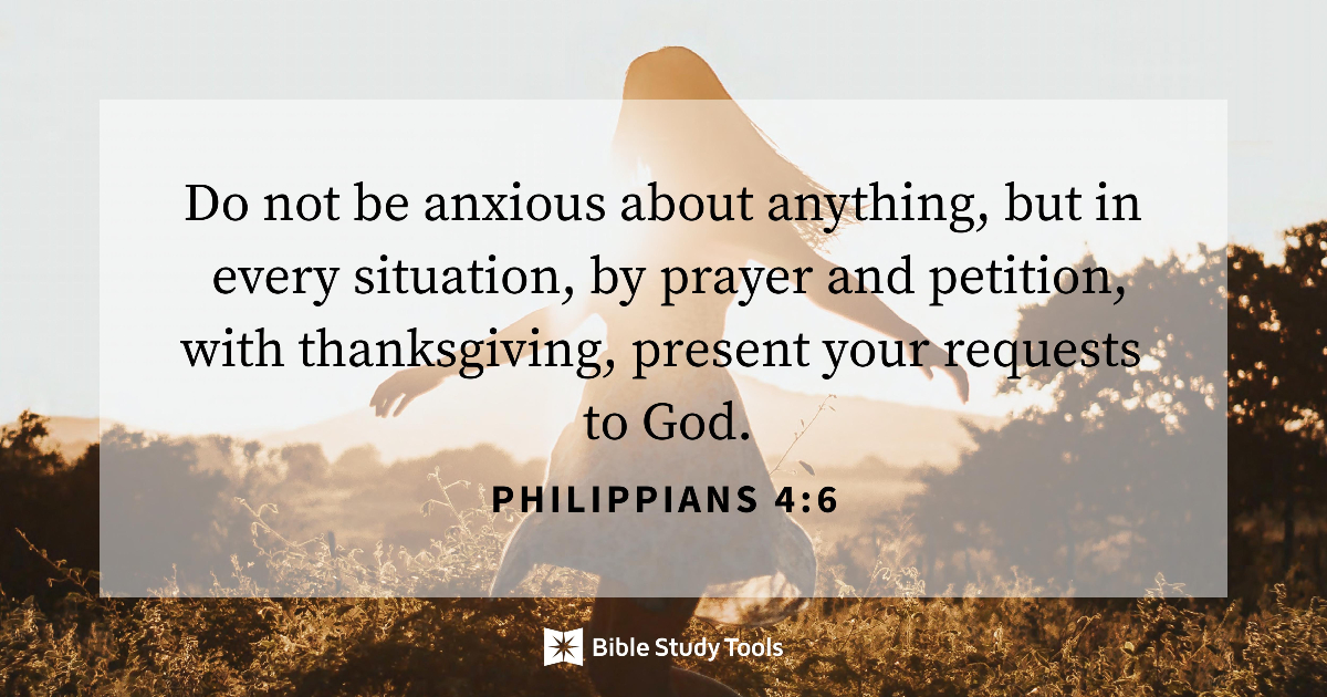 bible stories about anxiety and finding peace