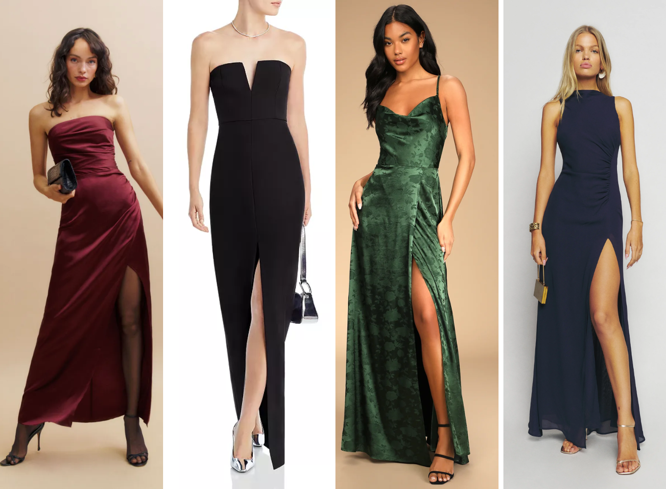 black tie wedding guest dress ideas and tips