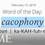 cacophony examples sounds that shape our world