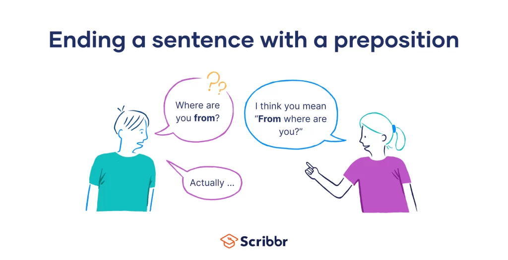 can you end a sentence with a preposition key examples