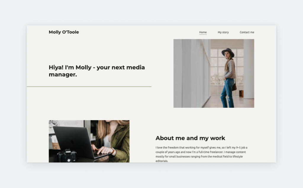 career portfolio examples to inspire your job search