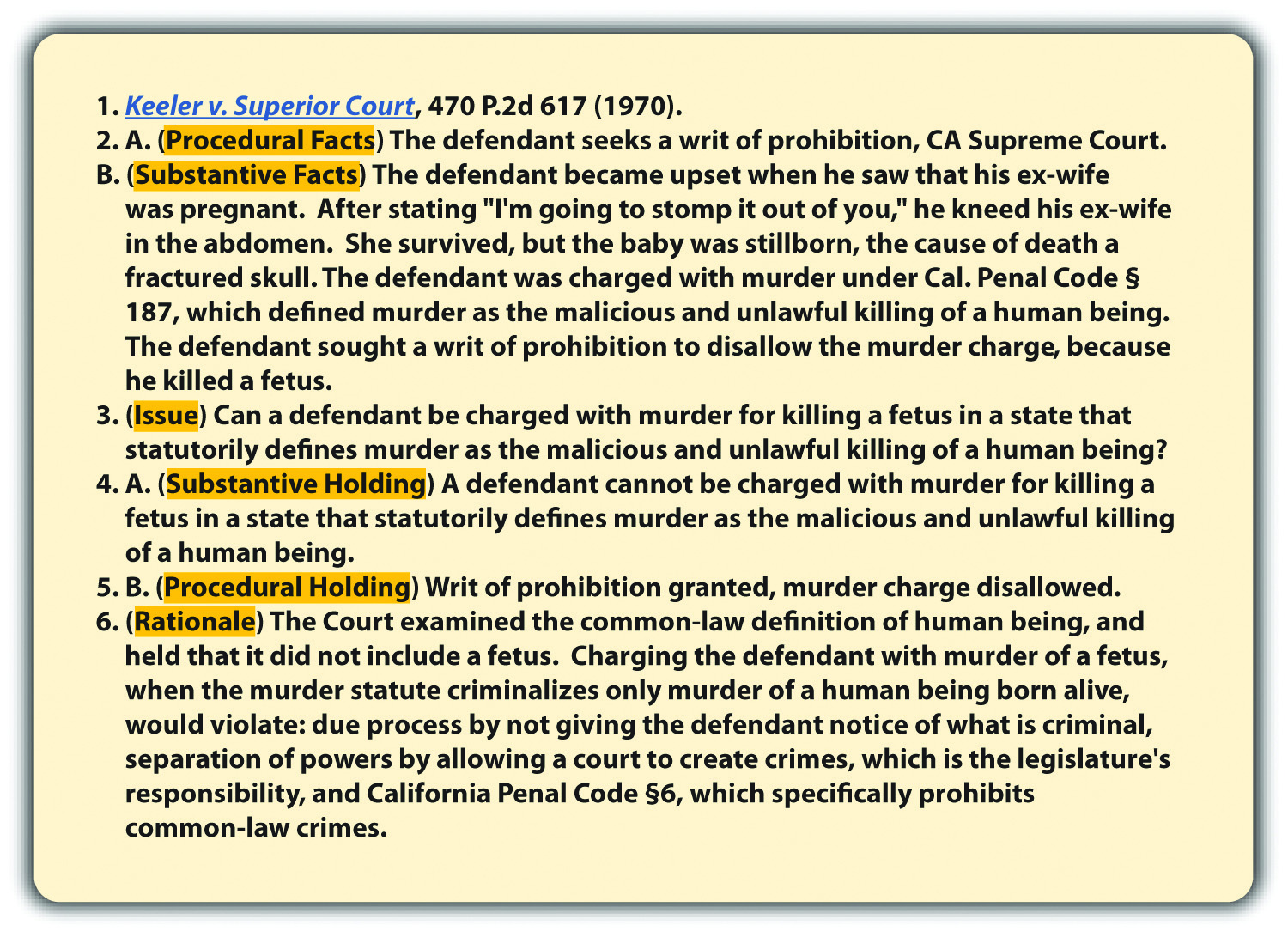 case brief examples for legal studies