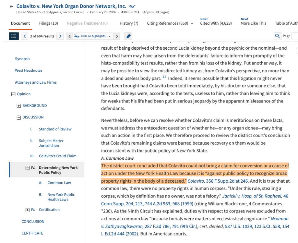 cause of action examples for legal claims
