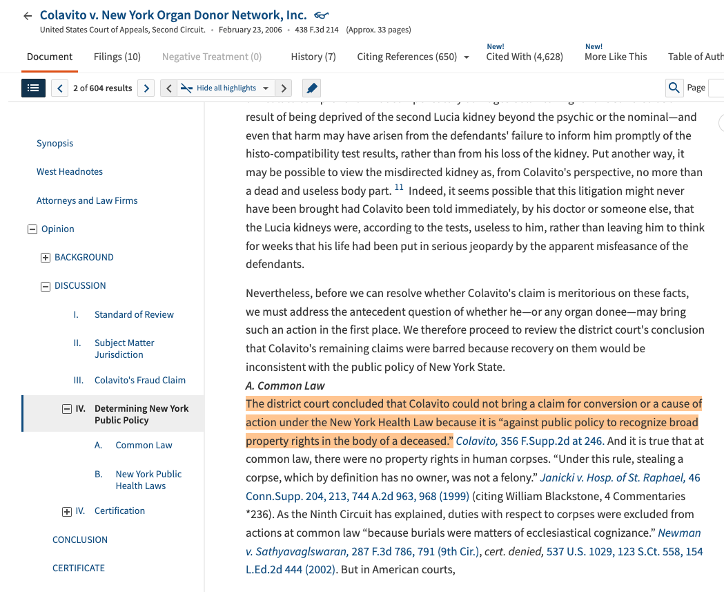 cause of action examples for legal claims