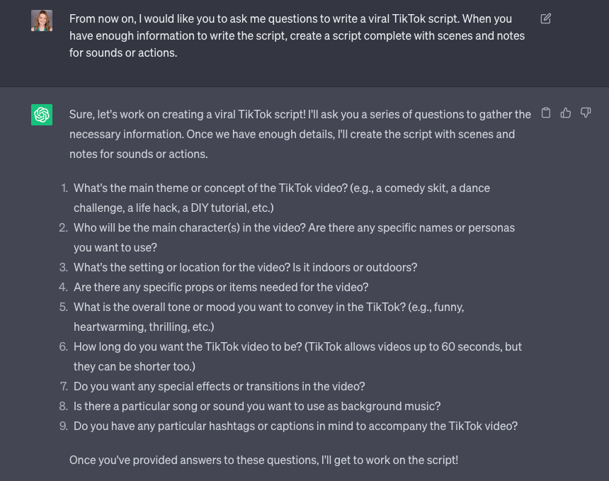 chatgpt prompts examples for better ai interaction