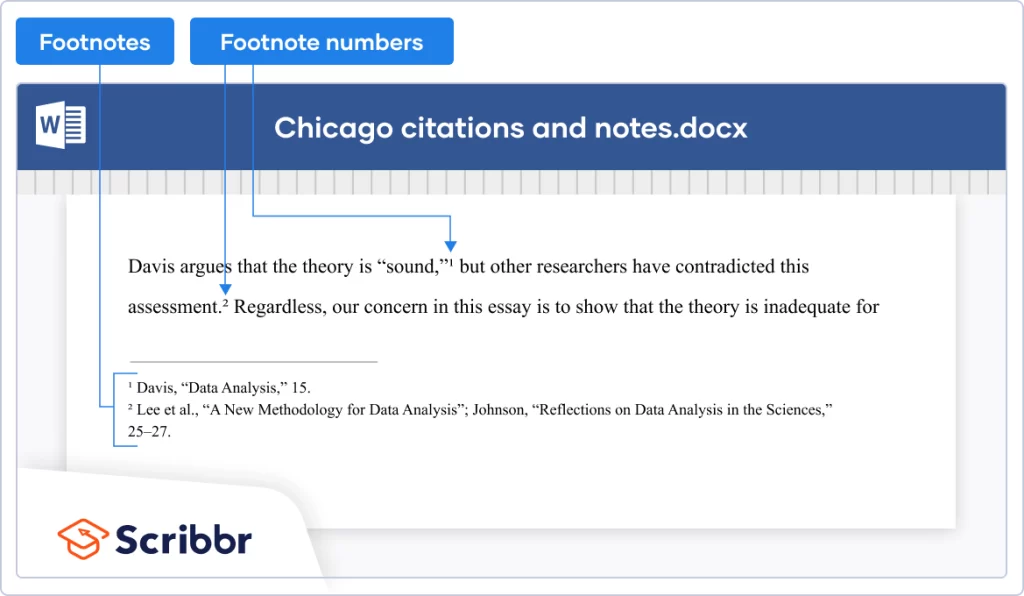 chicago footnotes example essential tips and best practices