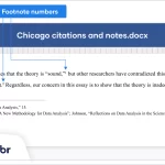 chicago style footnotes example clear citation guide