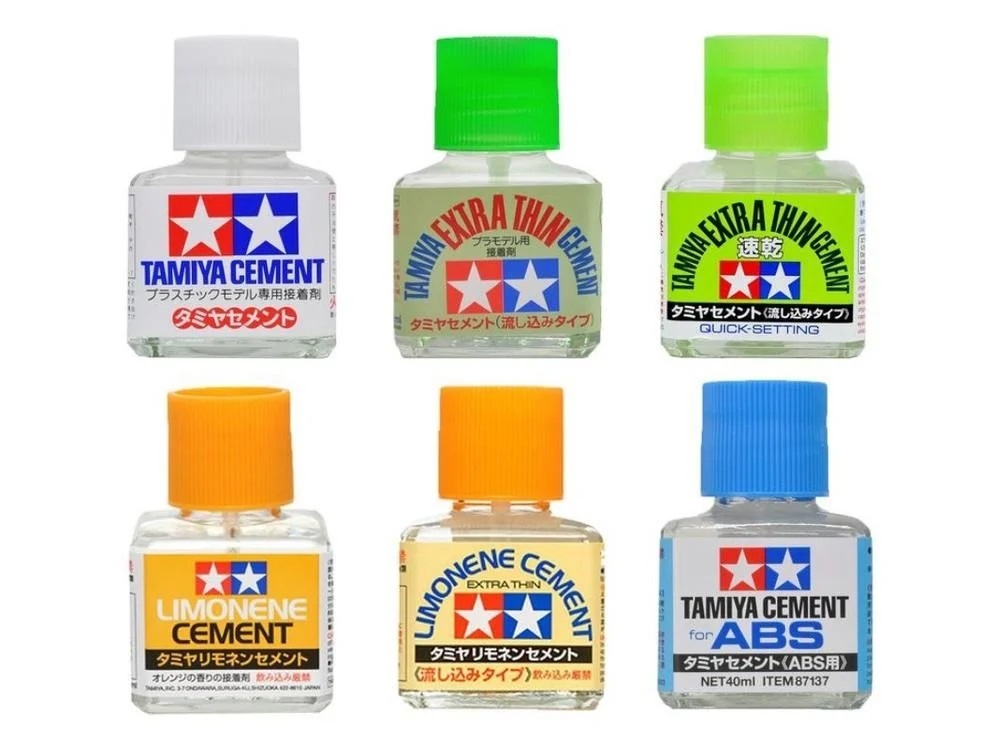 cleaning fluid glue and model cement common examples explained