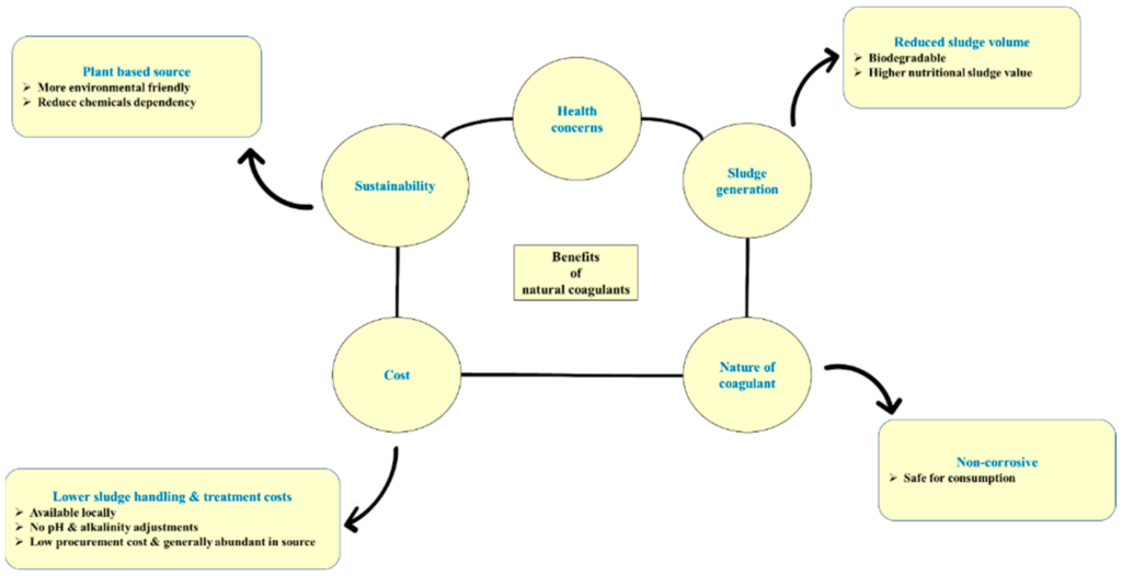 coagulant examples in water food and pharma industries