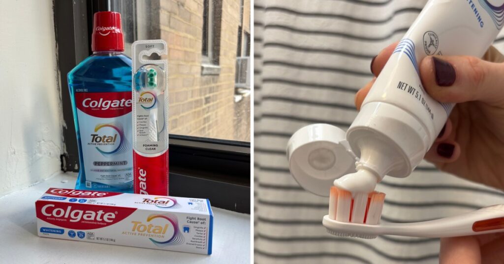 colgates mouthwash dental floss and toothbrushes explained