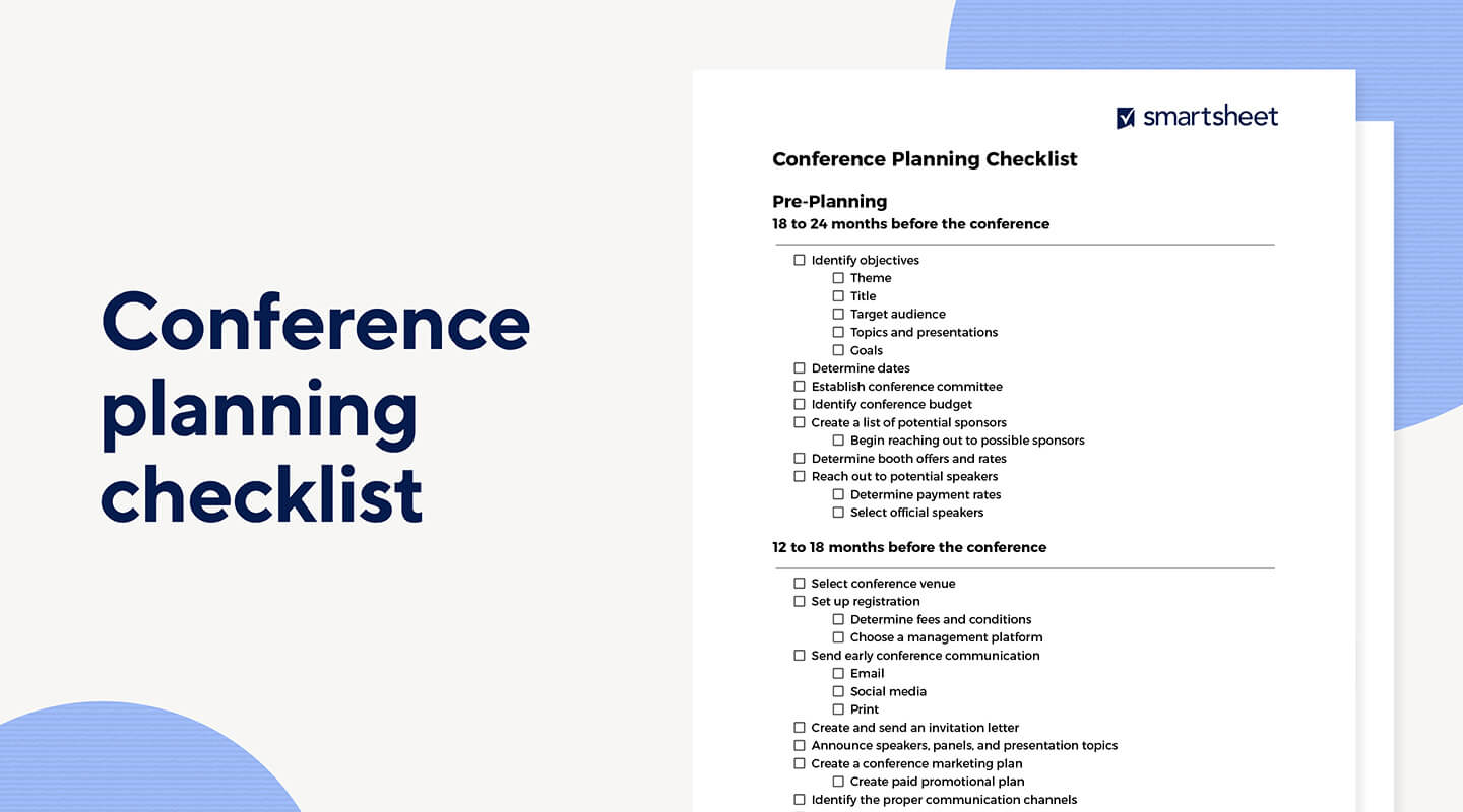 conference committee example for successful events