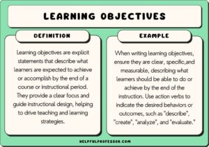 Course Objective So Course Objectives: Key Examples and Best Practices