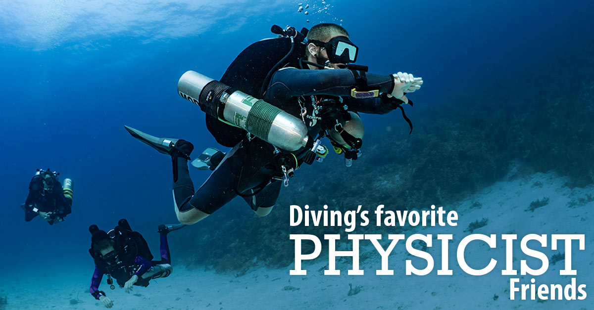 daltons law real life example scents breathing and diving