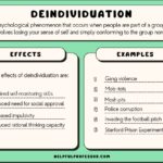 deindividuation examples in group settings