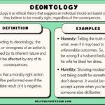 deontology examples understanding ethical principles