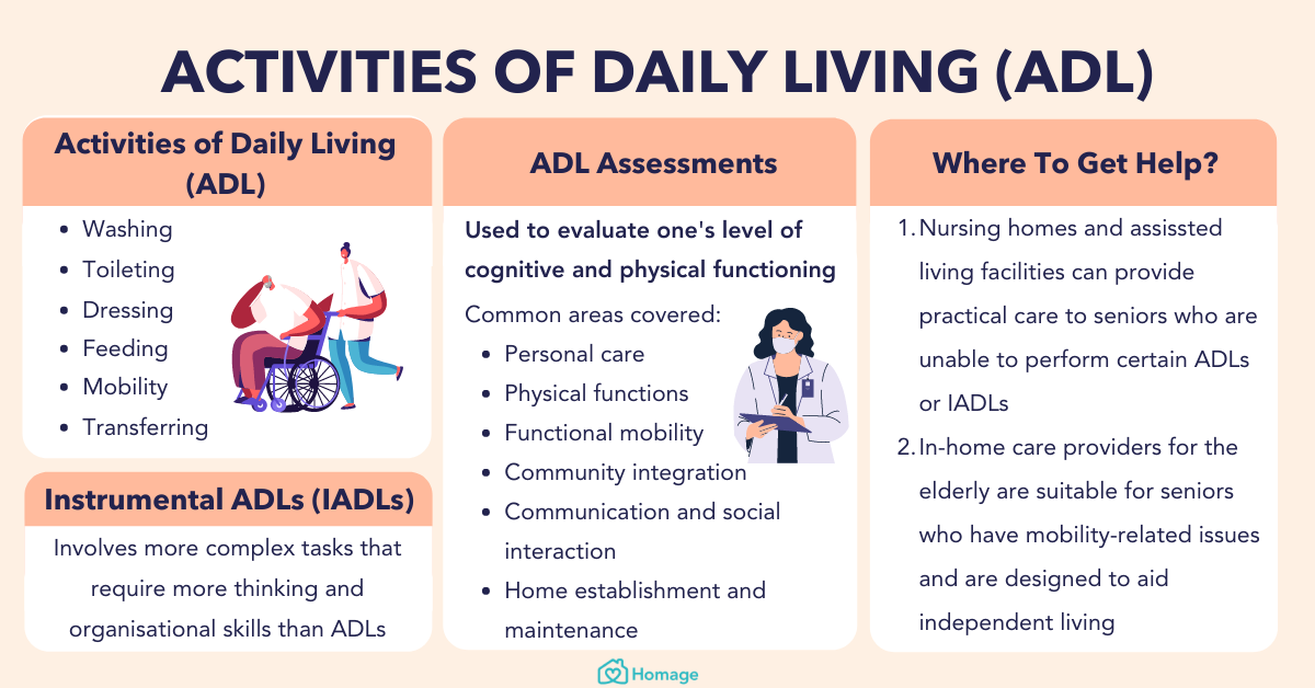 differences adls vs iadls with practical examples