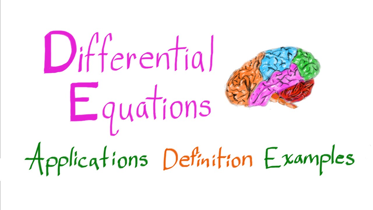 differential equations examples for real world applications