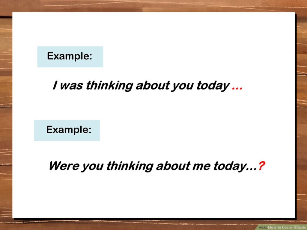 ellipsis examples to enhance your writing style