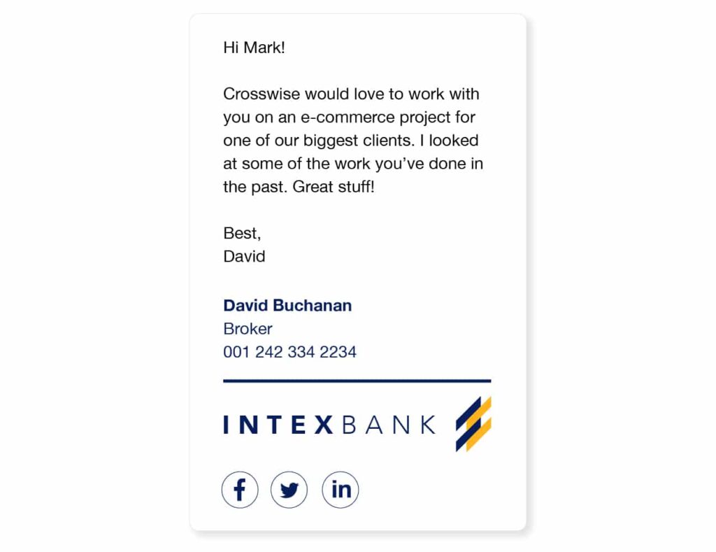 email signature examples for every professional style