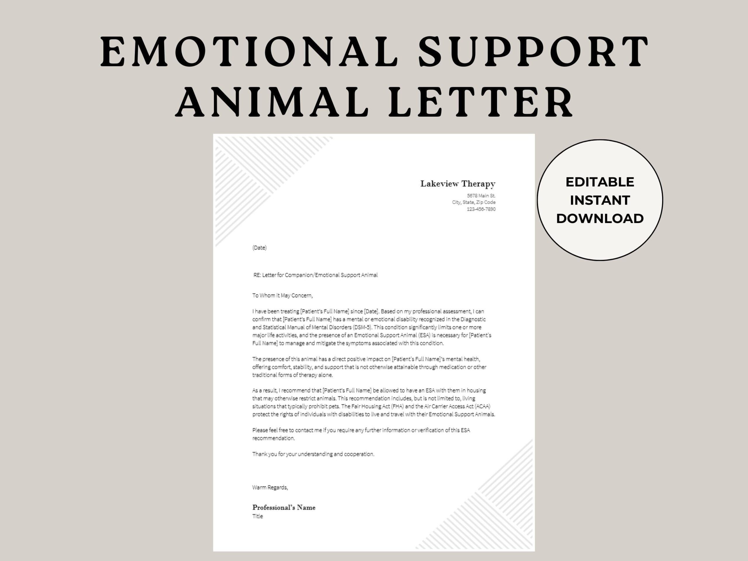 esa letter template examples for your needs scaled