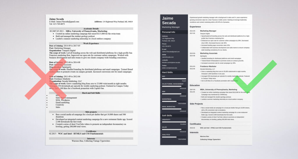 examples for a communication skills resume scaled