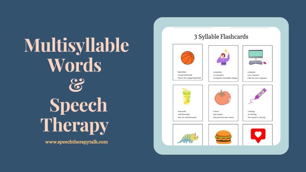 examples of 2 syllable words for clear communication