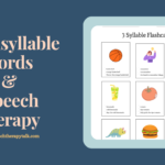 examples of 2 syllable words for clear communication