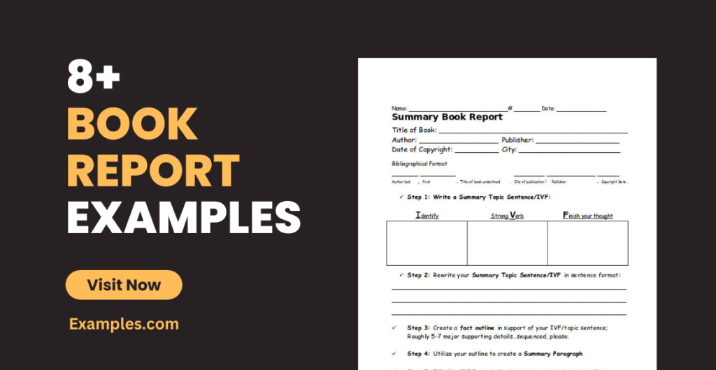 examples of a book report for better understanding
