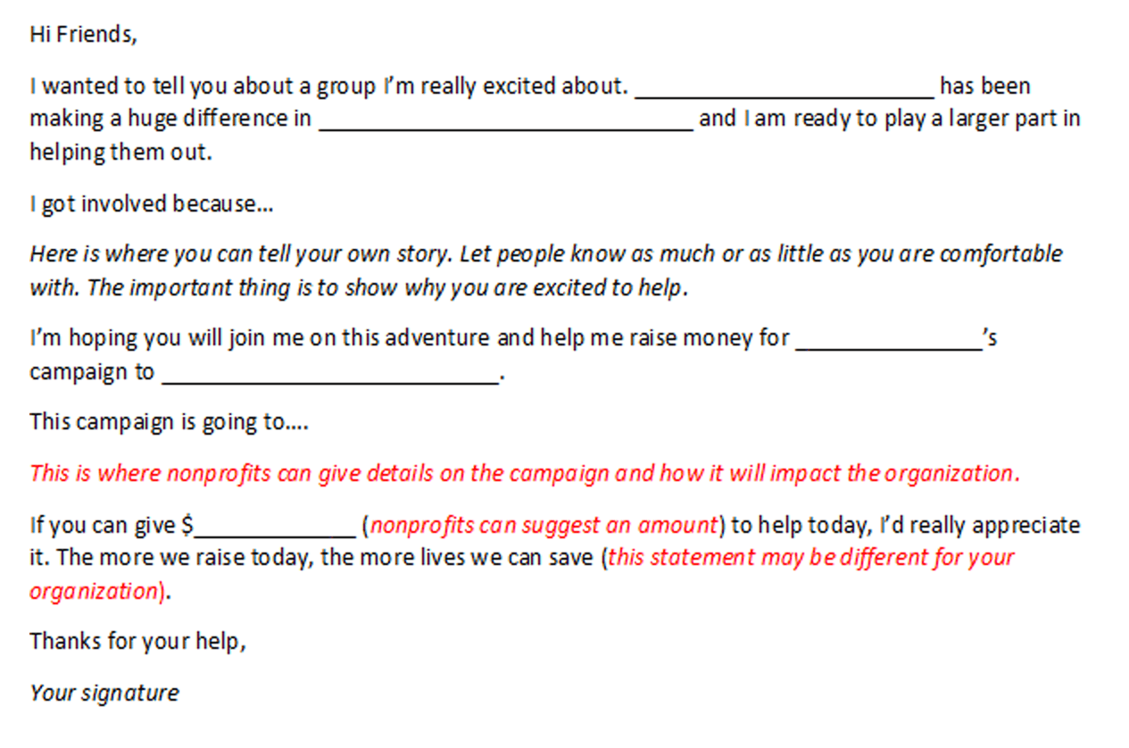 examples of a donation request letter