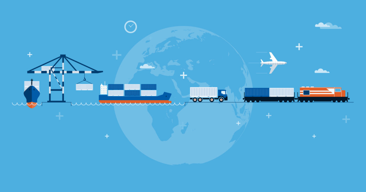 examples of a global supply chain in action