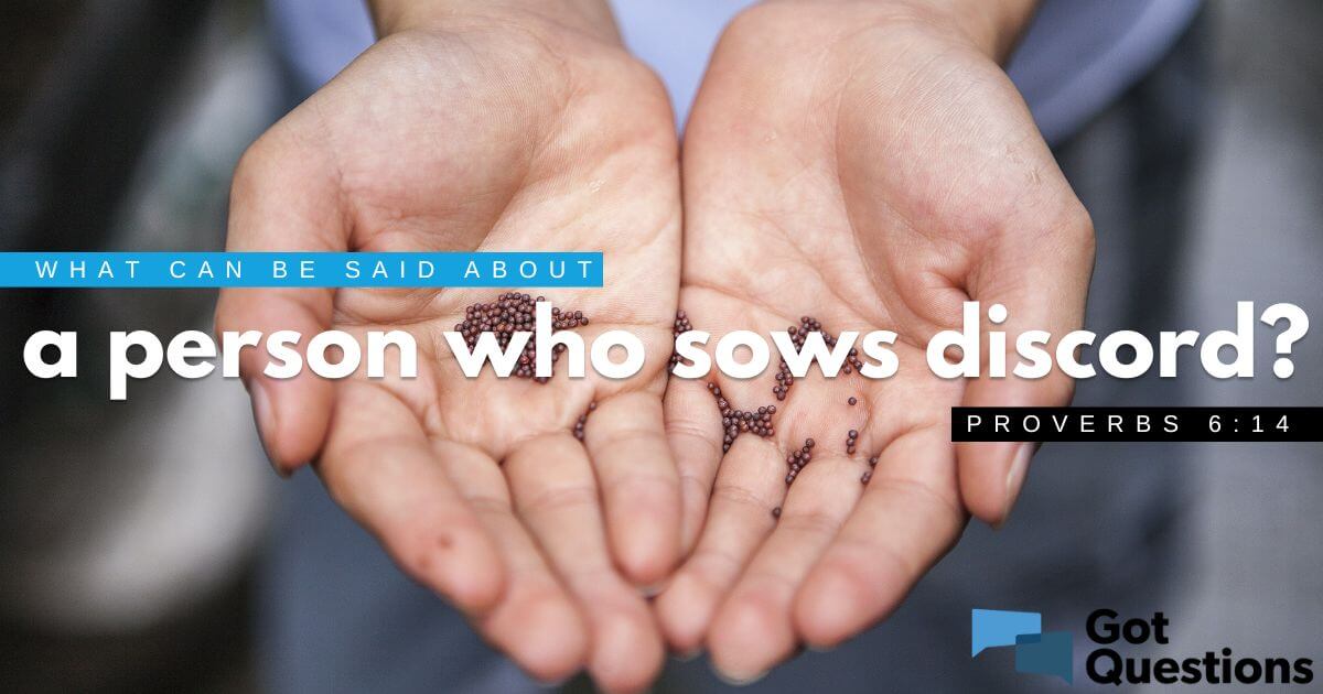 examples of a person who sows discord in a family