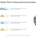 examples of ability to work independently