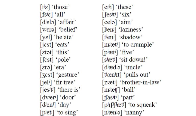 Examples of Allophones in Language Use