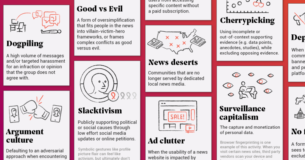 examples of bad arguments in the media today